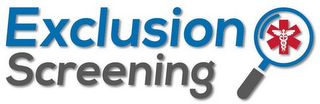 EXCLUSION SCREENING logo
