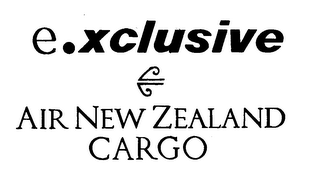E.XCLUSIVE AIR NEW ZEALAND CARGO logo