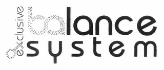 EXCLUSIVE BALANCE SYSTEM logo