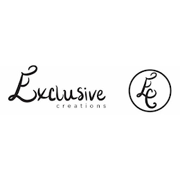 EXCLUSIVE CREATIONS-EC logo