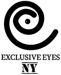 EXCLUSIVE EYES NY logo