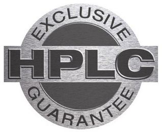 EXCLUSIVE HPLC GUARANTEE logo