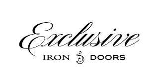EXCLUSIVE IRON & DOORS logo