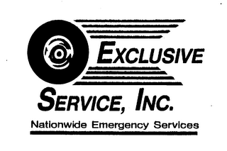 EXCLUSIVE SERVICE, INC. NATIONWIDE EMERGENCY SERVICES logo