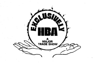 EXCLUSIVELY HBA A MAJOR TRADE SHOW logo