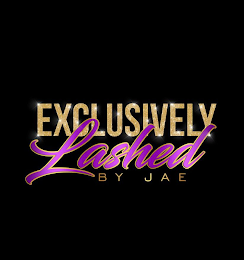 EXCLUSIVELY LASHED BY JAE logo