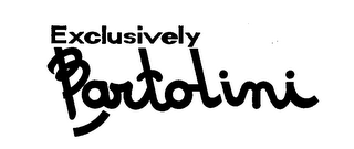 EXCLUSIVELY P BARTOLINI logo