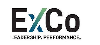 EXCO LEADERSHIP. PERFORMANCE. logo