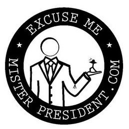 * EXCUSE ME * MISTER PRESIDENT.COM logo