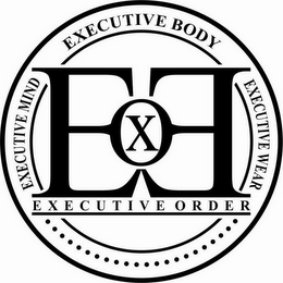 EXE EXECUTIVE ORDER EXECUTIVE MIND EXECUTIVE BODY EXECUTIVE WEAR logo
