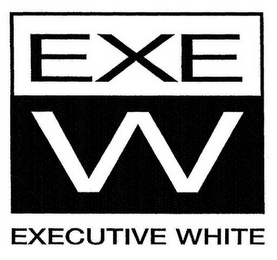 EXE W EXECUTIVE WHITE logo