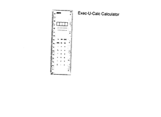 EXEC-U-CALC CALCULATOR logo