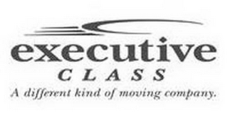 EXECUTIVE CLASS A DIFFERENT KIND OF MOVING COMPANY. logo