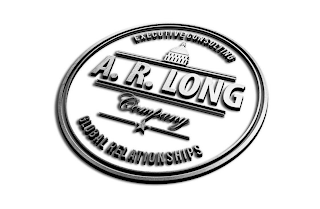 EXECUTIVE CONSULTING A.R. LONG COMPANY GLOBAL RELATIONSHIPS logo