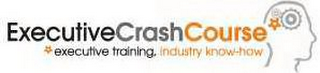 EXECUTIVECRASHCOURSE EXECUTIVE TRAINING, INDUSTRY KNOW-HOW logo