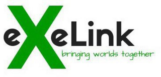 EXELINK BRINGING WORLDS TOGETHER logo