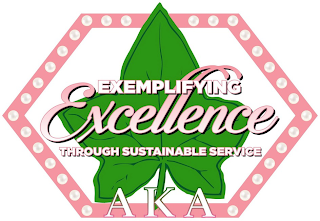 EXEMPLIFYING EXCELLENCE THROUGH SUSTAINABLE SERVICE AKA logo