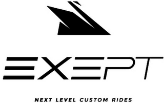 EXEPT NEXT LEVEL CUSTOM RIDES logo