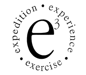EXERCISE EXPERIENCE EXPEDITION E3 logo