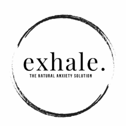 EXHALE. THE NATURAL ANXIETY SOLUTION logo