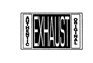 EXHAUST AUTHENTIC ORIGINAL logo