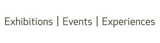 EXHIBITIONS | EVENTS | EXPERIENCES logo