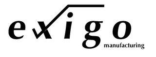 EXIGO MANUFACTURING logo