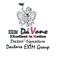 EXIM DAVONE EXCELLENT IN MOTION DOCTORS' SIGNATURE DOCTORS EXIM GROUP logo