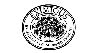 EXIMIOUS EXCELLENT.DISTINGUISHED.EMINENT logo