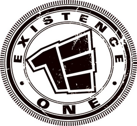 EXISTENCE ONE E 1 logo