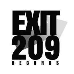 EXIT 209 RECORDS logo