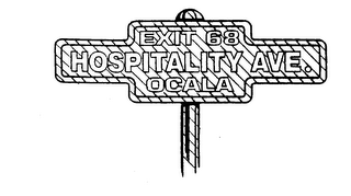 EXIT 68 HOSPITALITY AVE. OCALA logo