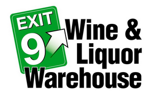 EXIT 9 WINE & LIQUOR WAREHOUSE logo