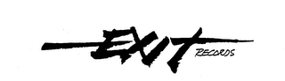 EXIT RECORDS logo