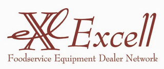 EXL EXCELL FOODSERVICE EQUIPMENT DEALER NETWORK logo