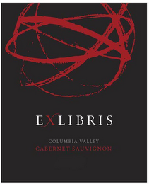 EXLIBRIS COLUMBIA VALLEY CABERNET SAUVIGNON logo