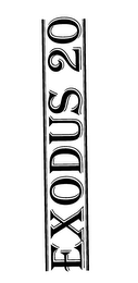 EXODUS 20 logo
