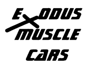 EXODUS MUSCLE CARS logo