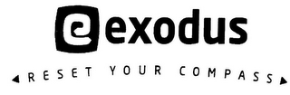 EXODUS RESET YOUR COMPASS logo