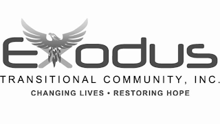 EXODUS TRANSITIONAL COMMUNITY, INC. CHANGING LIVES RESTORING HOPE logo