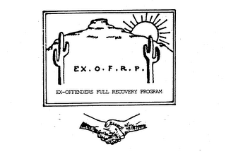EX.O.F.R.P. EX-OFFENDERS FULL RECOVERY PROGRAM logo