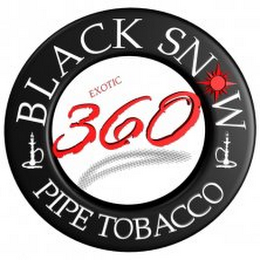 EXOTIC 360 BLACK SNOW PIPE TOBACCO logo