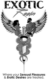 EXOTIC ROOM WHERE YOUR SENSUAL PLEASURES & EROTIC DESIRES ARE TREATED. logo