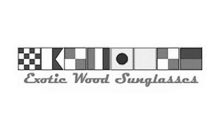 EXOTIC WOOD SUNGLASSES logo