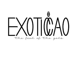 EXOTICCAO THE FOOD OF THE GODS logo