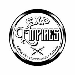 EXP EMPIRES EXPLORE EXPERIENCE EXPAND logo