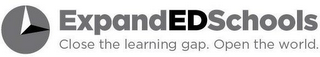 EXPANDEDSCHOOLS CLOSE THE LEARNING GAP. OPEN THE WORLD. logo