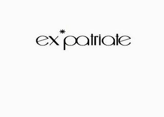 EX*PATRIATE logo