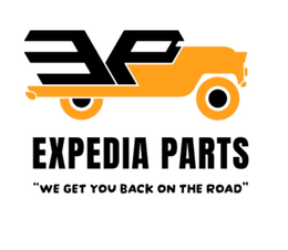EXPEDIA PARTS "WE GET YOU BACK ON THE ROAD" logo