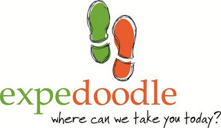 EXPEDOODLE WHERE CAN WE TAKE YOU TODAY? logo